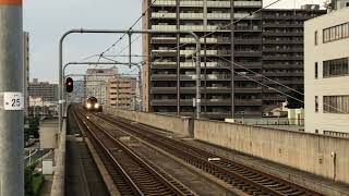 瀬戸大橋線　8600系　特急しおかぜ　大元駅通過