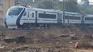 SUR CSMT VB Express 22226 on its Maiden run towards Mumbai.