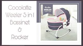 Ayunan Bayi Weeler Basinett 5 in 1 by Cocolatte