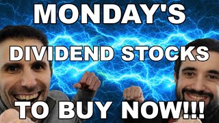 Dividend Stock Pick Mondays! | Two Dividend Stocks WE'RE BUYING! | Investing for Passive Income 💰