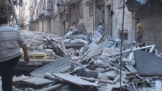 Syria's MiG fighter jets attack Aleppo