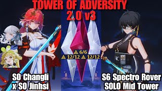 S0 Changli x Jinhsi \u0026 S6 Spectro Rover SOLO WuWa TOA | Tower of Adversity Wuthering Waves 2.0