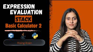 Basic Calculator II | Expression Evaluation Using Stack | O(n) Optimized Approach | Java Python C++