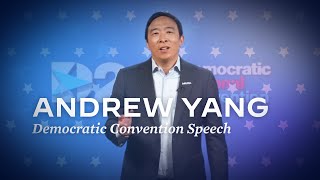 Andrew Yang speech at the Democratic Convention | Joe Biden For President 2020