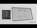 VonHaus 37-70 inch Flat-to-wall TV bracket Installation guide