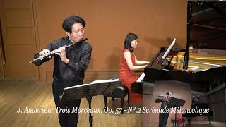 J. Andersen: Trois Morceaux, Op. 57（3つの小品 作品57：J. アンデルセン）