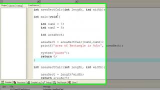 C Programming 101 - Function Scope