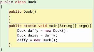 Java Objects 6: Resetting a variable that references an Object