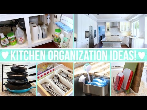 Kitchen Organization Ideas! Kitchen Organization Ideas!