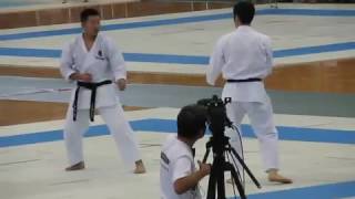 基本一本組手　演武　Kihon ippon　kumite by Kurihara \u0026 Chubachi JKA