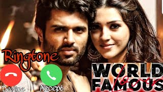 Vijay Devrakonda Raashi Khaana World Famous Lover Movie Bgm Ringtone  World Famous Lover download 👇