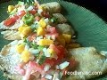 Tilapia Adobo with Mango Salsa