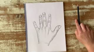 How to Draw a Realistic Hand