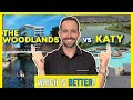 The Woodlands TX vs Katy TX - The best side by side video comparison of The Woodlands TX and Katy TX