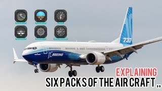 Six packs of the aircraft instruments AIR NAVIGATION instrument (DGCA)