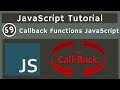 59. Callback Functions Concept JavaScript | javascript tutorial | UiBrains | NAVEEN SAGGAM