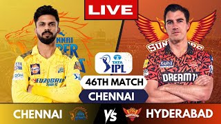 IPL Live: CSK Vs SRH, Match 46, Chennai | IPL Live Scores & Commentary | Chennai Vs Hyderabad #ipl