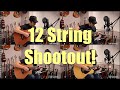 12 String Acoustic Guitar Shootout! Taylor, Yamaha, Breedlove, Auden!