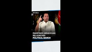 Pakistan's Imran Khan relaunches political march after surviving gun attack