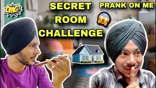 SECRET ROOM CHALLENGE😱 PRANK ON ME FROM BROTHER *PRANK GONE WRONG* / AMANJAGRAON