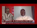 Prof Kwesi Aning cheers IGP(George Akuffo-Dampare) - Newsfile on Joy News (18-9-21)