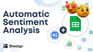 Automatic sentiment analysis in Google-Sheets