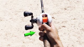 ONE ARM, NO THUMB CASTING! KastKing Crixus Baitcasting Reel