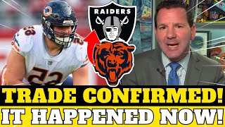 🚨CHICAGO BEARS PLAYER JOINS RAIDERS IN SURPRISE SIGNING! PIERCE SHARES JOY OVER ACQUISITION