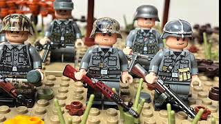 10 TMC Custom LEGO German WW2 Minifigures with 1943 Uniforms and Equipment