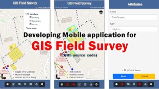 Developing GIS Field Survey Mobile Application from scratch in 3 hours.