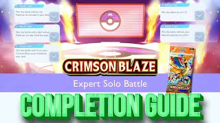 Expert Solo Battle Tasks Completion Guide - Crimson Blaze Edition