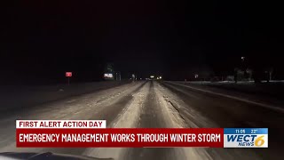 Icy roads slow emergency crews’ response times