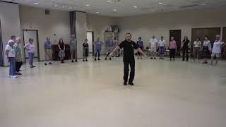 ASHER BARA Israeli Dance (TUTORIAL) - 2019 Ira Weisburd Workshop at Temple Anshei Shalom