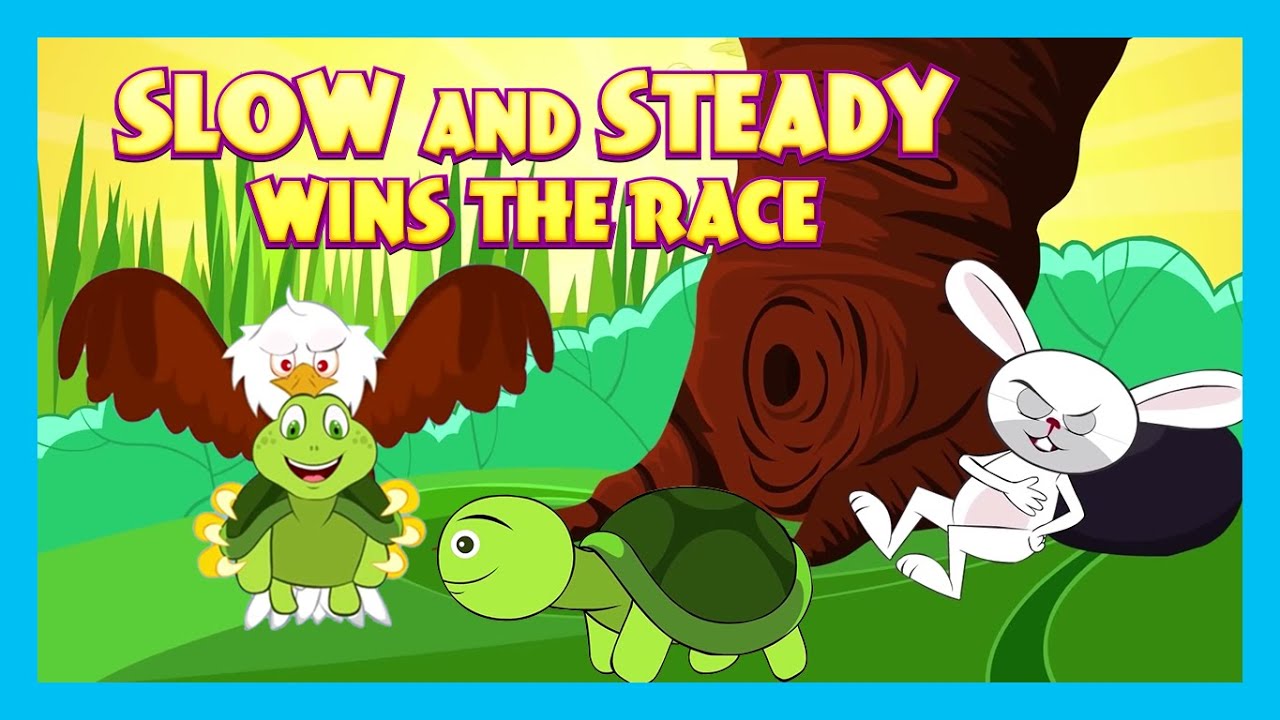 Slow And Steady Wins The Race | Short Story For Children In English ...