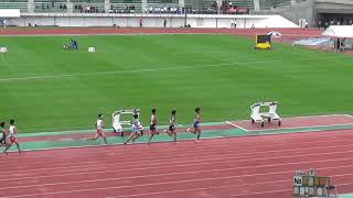 2019中四国個人　男子1500mタイム決勝4組