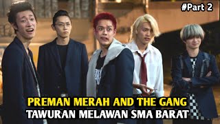 TAWURAN GANG PREMAN MERAH MELAWAN SMA BARAT || Alur Cerita Film DROP Part2