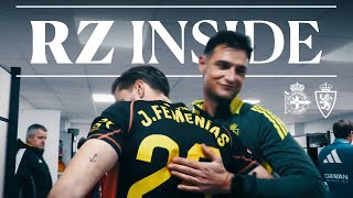 📹 RZ INSIDE | En bici, tren o avión; en A Coruña con el león | Real Zaragoza