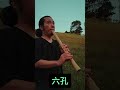 同曲同调同指法5孔6孔尺八声音什么区别？ shakuhachi music flutemusic flute 乐器