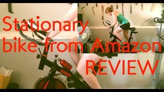 ★☆☆☆☆ BELT WORE OUT - OneTwoFit Exercise Bike Review - Cycling Spinning Bike Home Gym