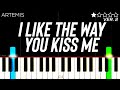 Artemas - i like the way you kiss me | EASY Piano Tutorial