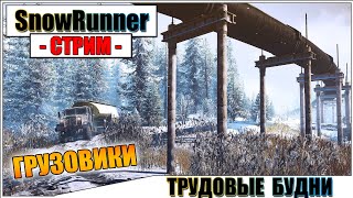 SNOWRUNNER - СНОВА ТРУДОВЫЕ БУДНИ