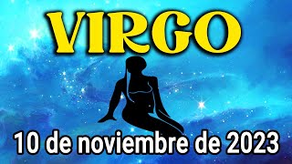 🤑𝐓𝐞 𝐥𝐥𝐞𝐠𝐚 𝐮𝐧𝐚 𝐢𝐦𝐩𝐨𝐫𝐭𝐚𝐧𝐭𝐞 𝐬𝐮𝐦𝐚 𝐝𝐞 𝐝𝐢𝐧𝐞𝐫𝐨🧿💲Horóscopo de hoy Virgo ♍ 10 de Noviembre de 2023|Tarot