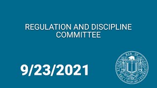 Regulation and Discipline Committee Meeting