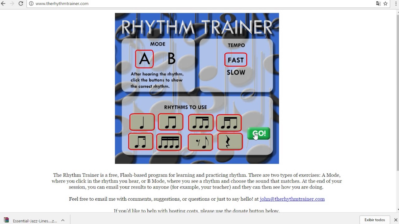 Tutorial Do Rhythm Trainer Youtube