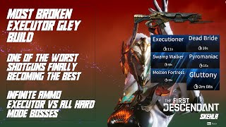 Most Broken Executor Gley Build vs All Hard Mode Bosses (Best Gley Build for Executor) - TFD