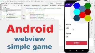 Webview Simple Game - Beginner Simple Example