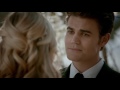 the vampire diaries 8x15 stefan and caroline s wedding and kiss