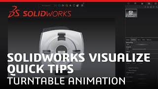 SOLIDWORKS Visualize Quick Tips - Turntable Animation
