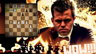 BOOM!!! Magnus Carlsen's Most Shocking ENDGAME Move!