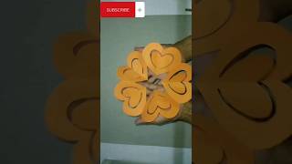how to make beautiful paper design for decoration easy.#short #craft #viral #papercraft